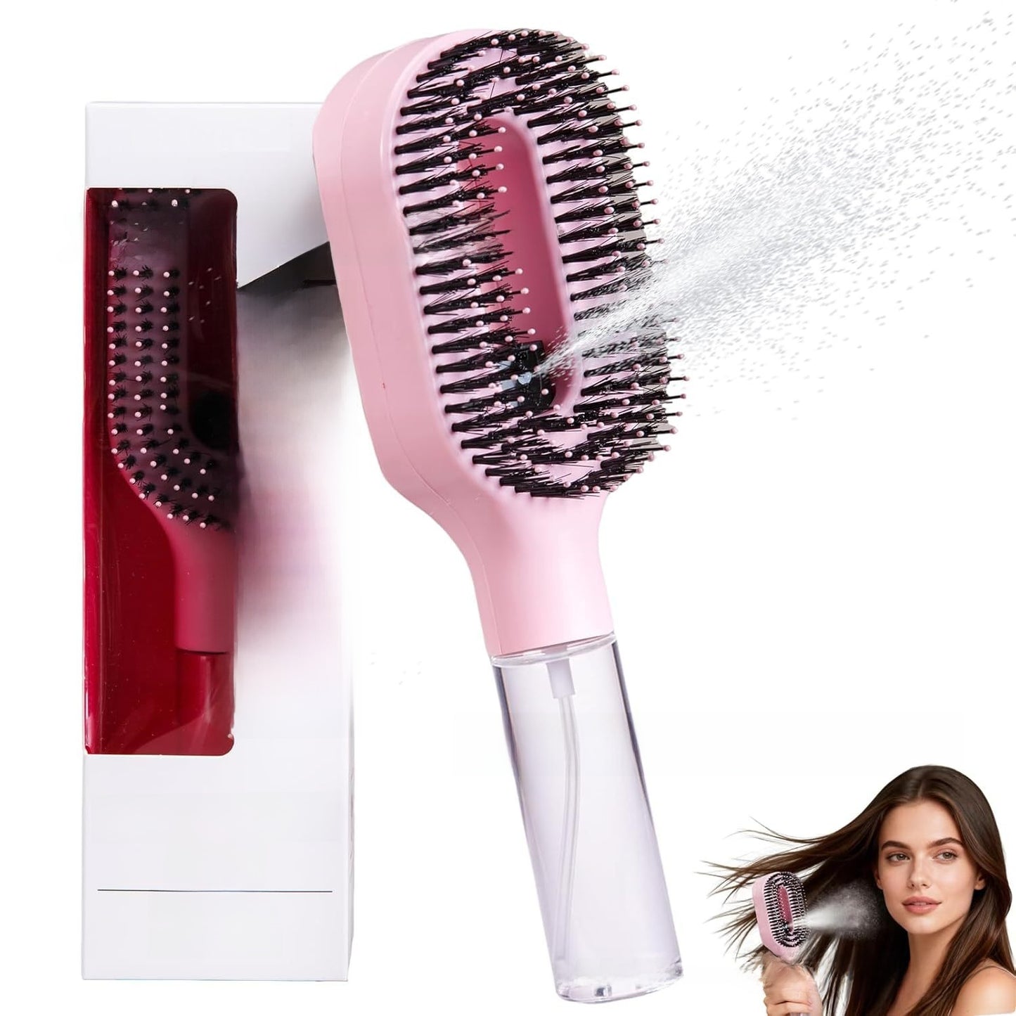 Anti-Fur-Flying Spray Comb