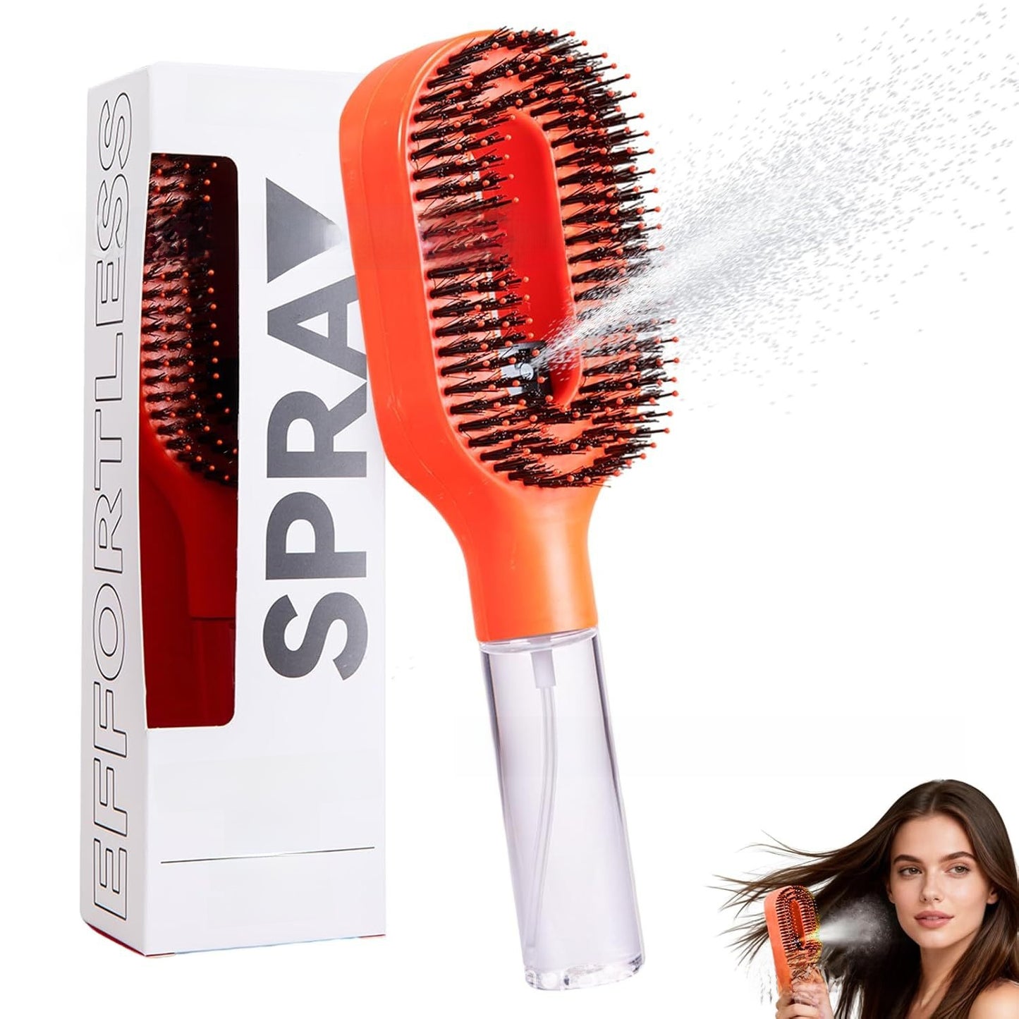 Anti-Fur-Flying Spray Comb