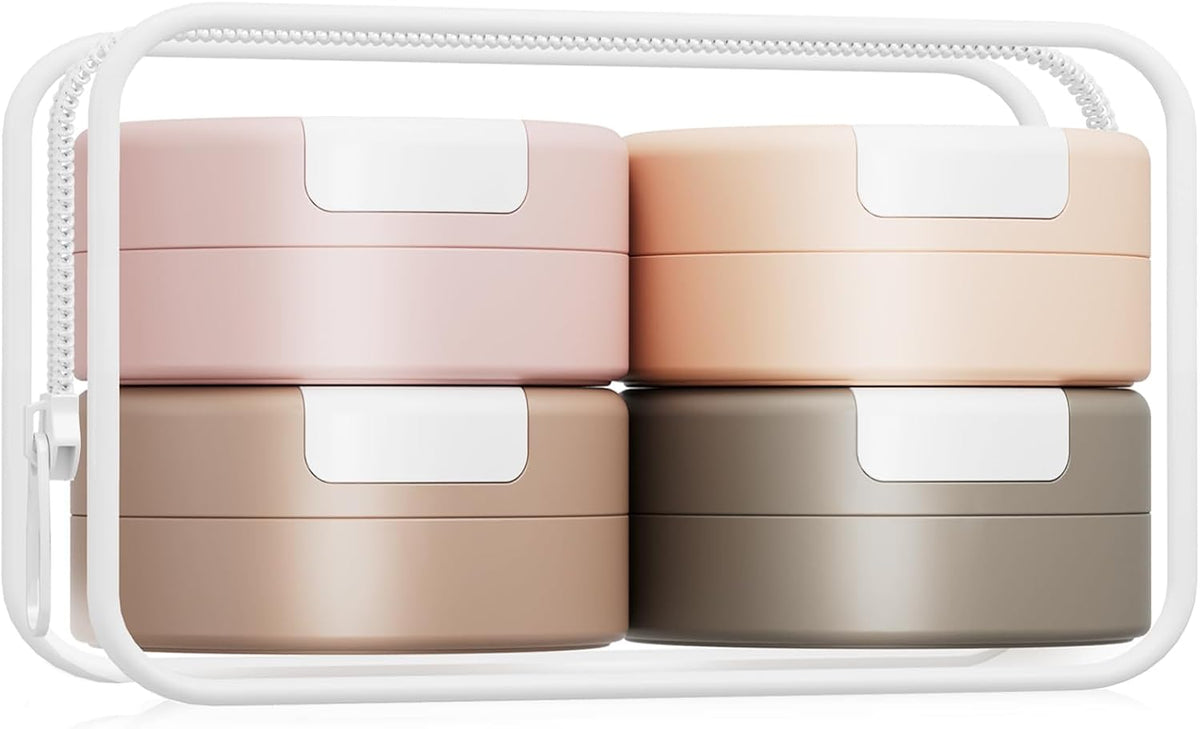 Decourly Magnetic Travel Essentials Containers