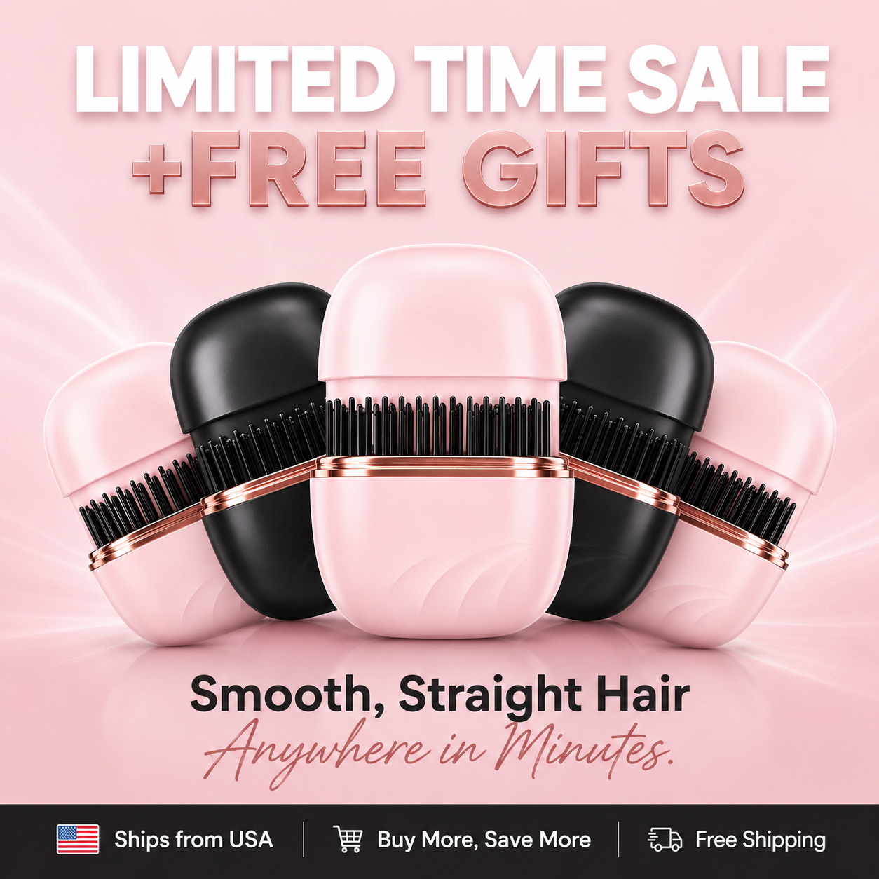 Decourly Glide Straightner