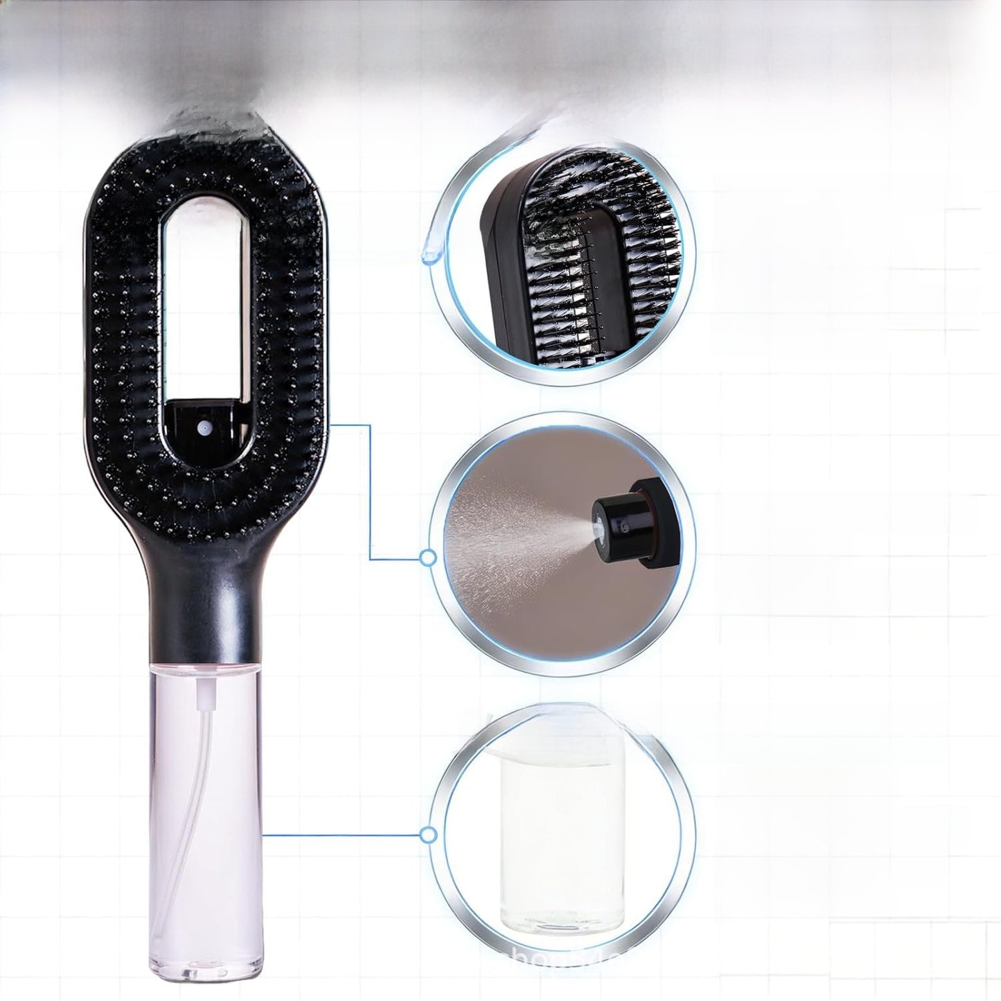 Anti-Fur-Flying Spray Comb