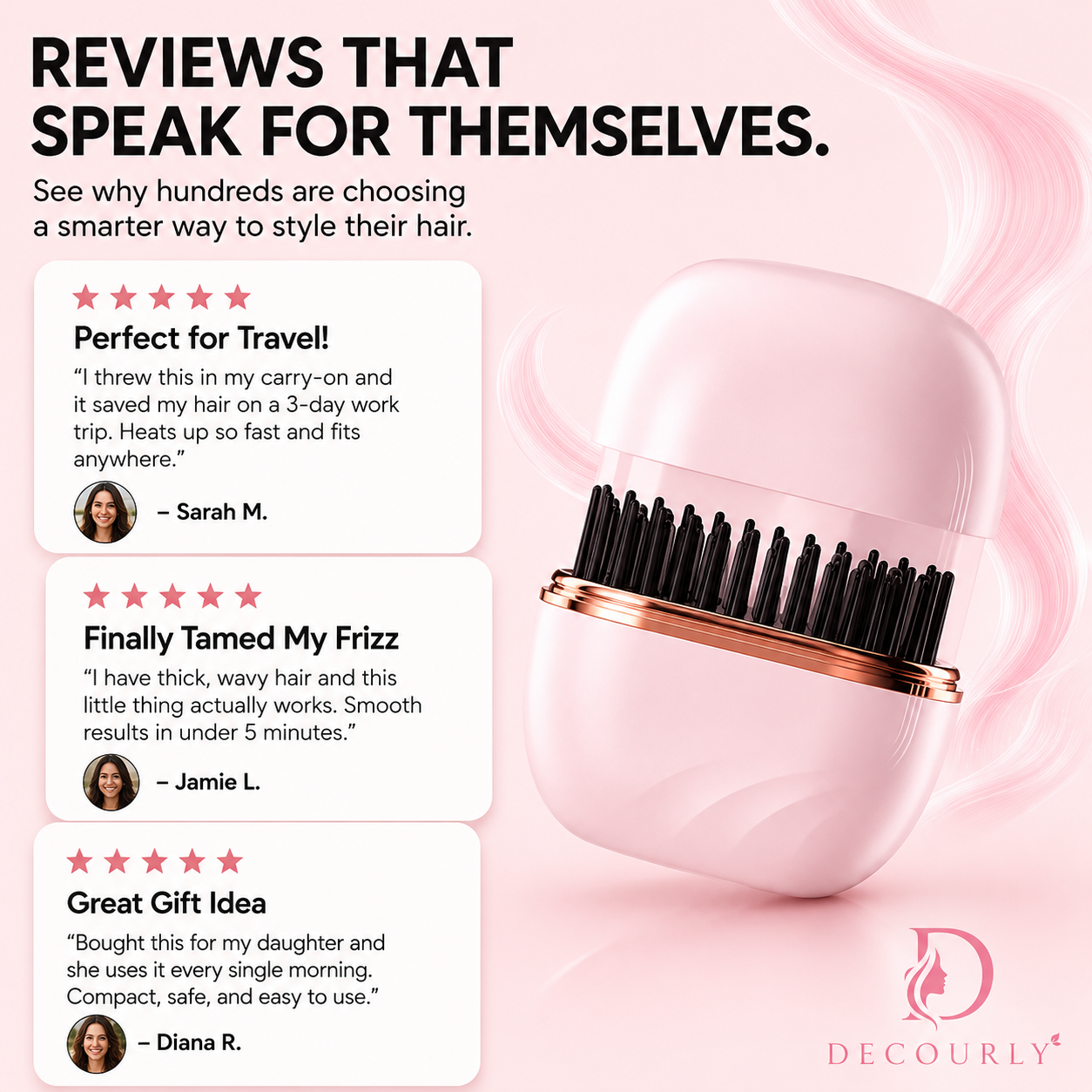 Decourly Glide Straightner
