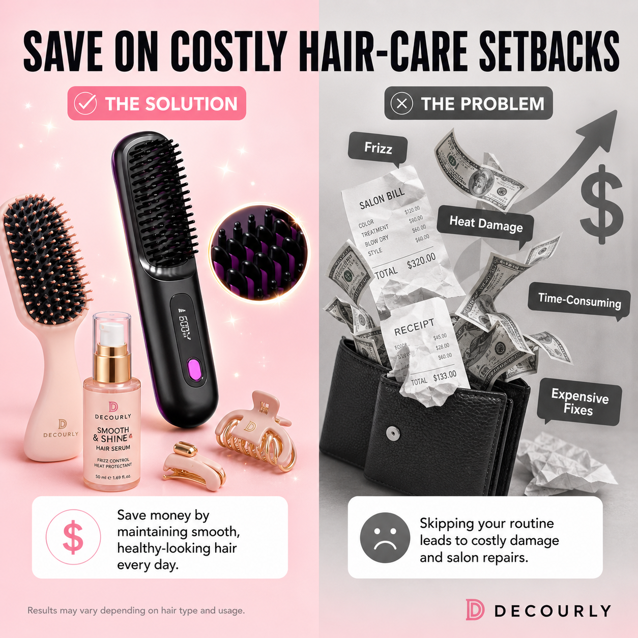 Decourly Luxe Straightner