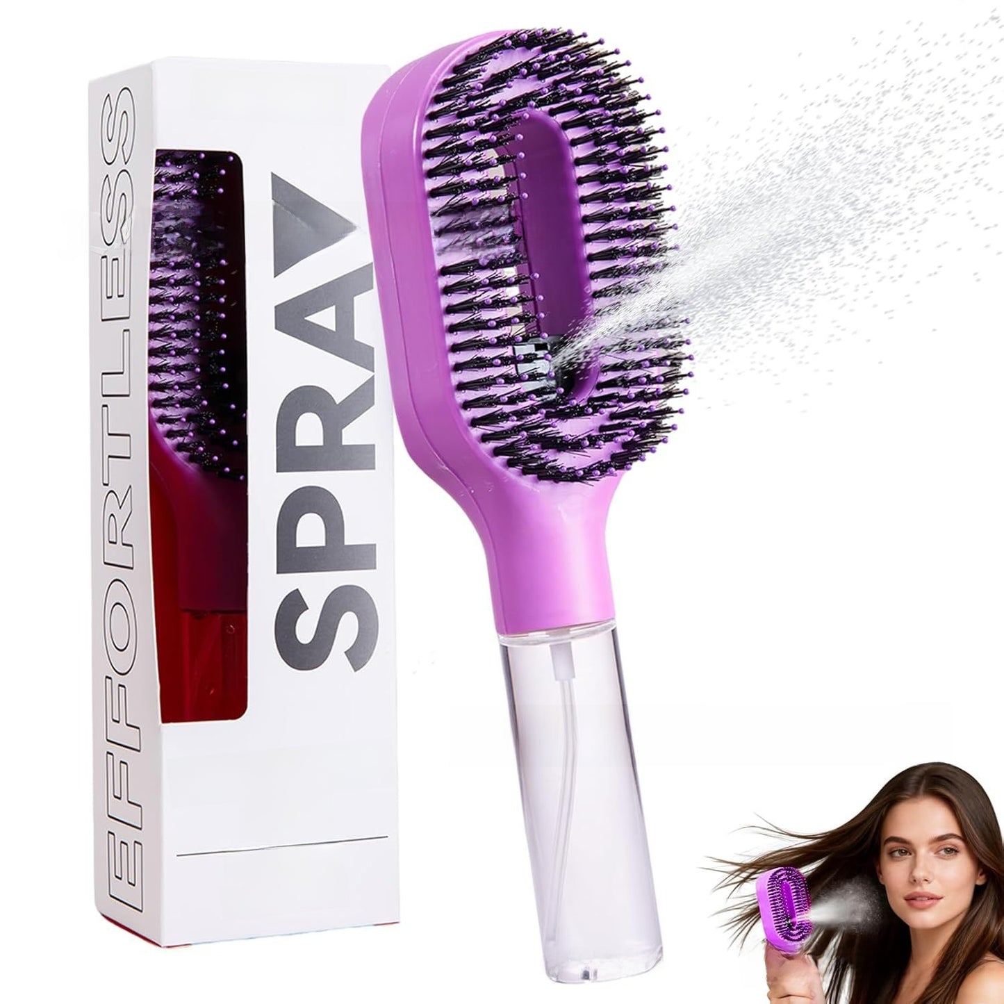 Anti-Fur-Flying Spray Comb